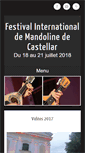 Mobile Screenshot of festivalmandoline.fr